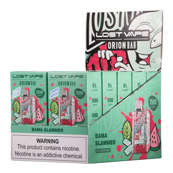 Bama Slammer Lost Vape Orion Bar 7500