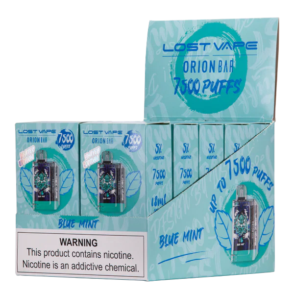 Blue Mint Lost Vape Orion Bar 7500