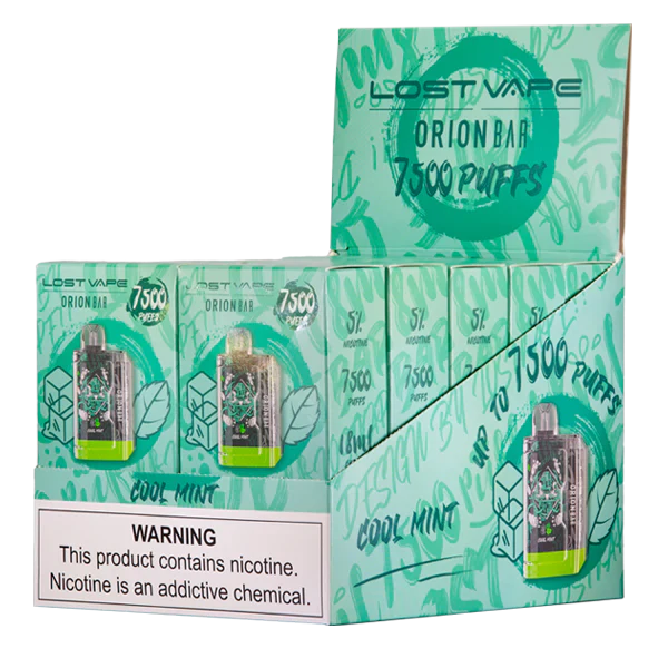 Cool Mint Lost Vape Orion Bar 7500