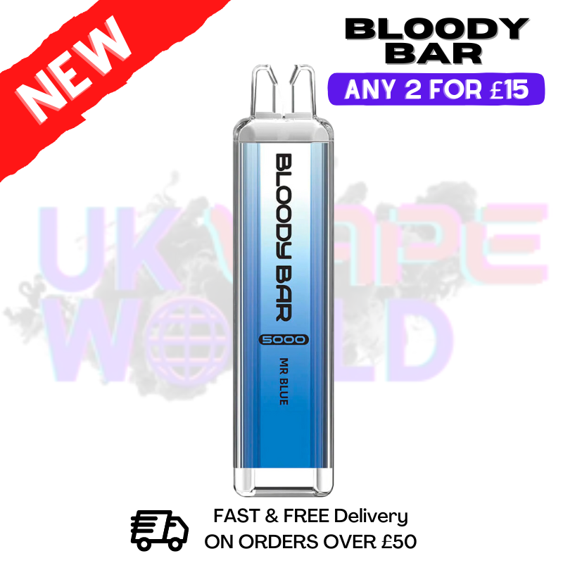 Mr Blue Bloody Bar 5000 Puffs Disposable