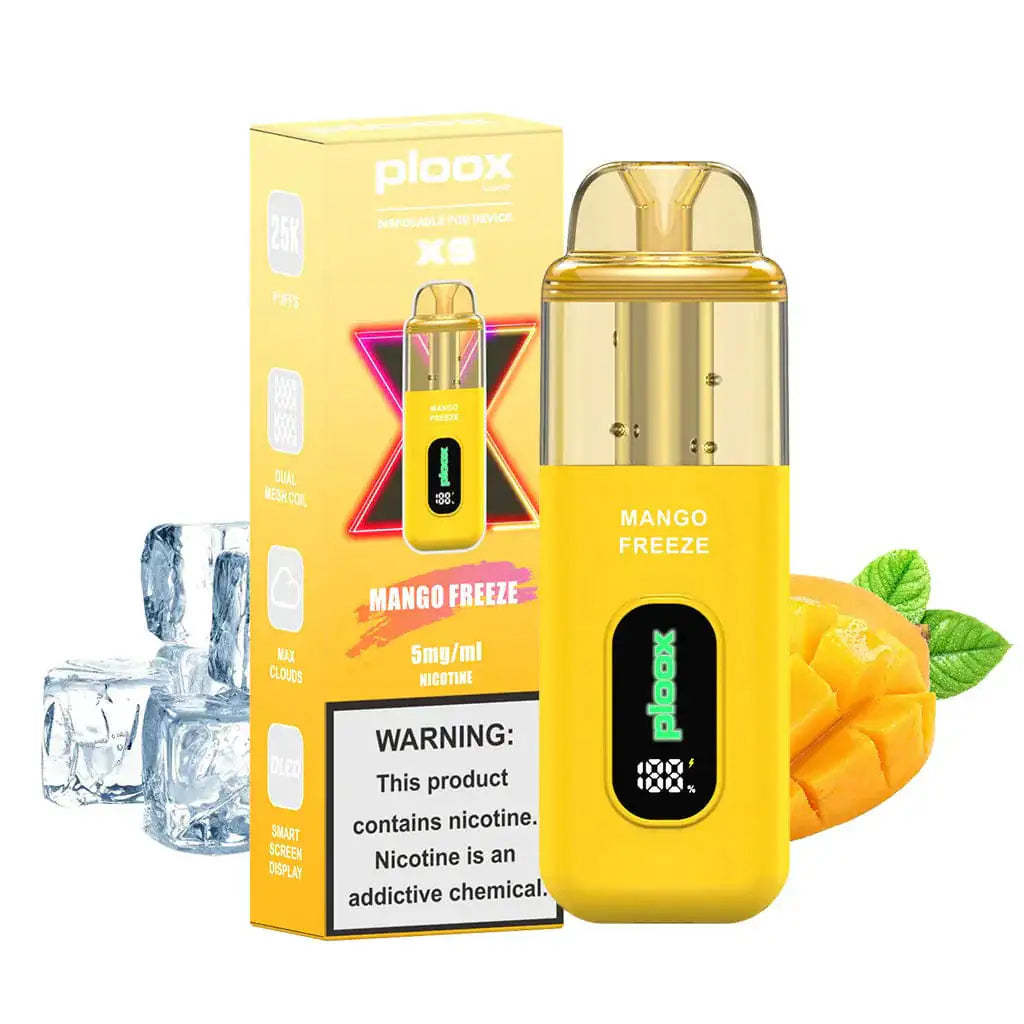 Mango Freeze - Ploox XS 25k Disposable E-Hookah