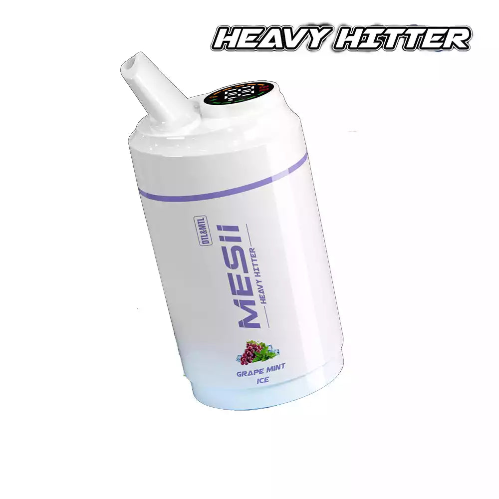 MESII SHISHA HEAVY HITTER 50000 Puffs LED Display Rechargeable Disposable Vapes Bulk Buy Wholesale