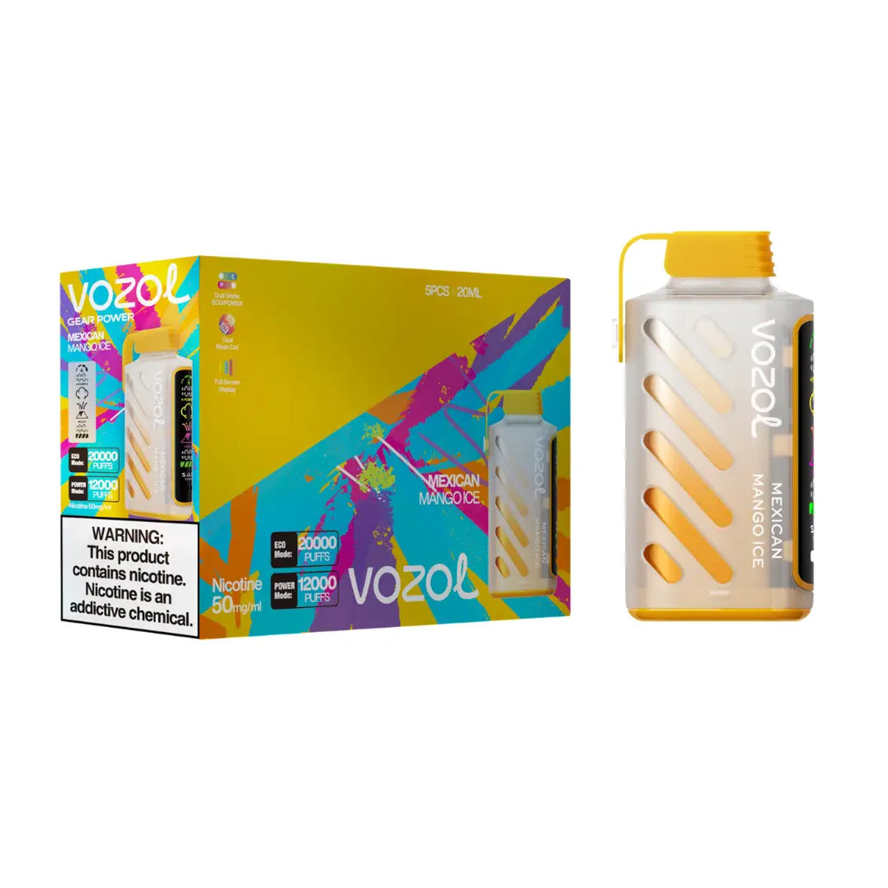 Mexican Mango Ice Vozol Gear Power 20000