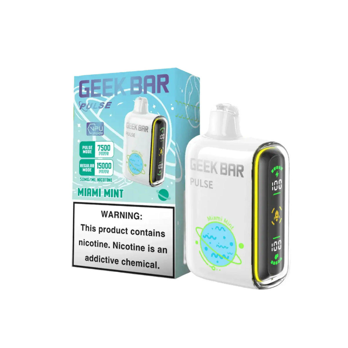 Miami Mint - Geek Bar Pulse 15k Disposable Vape