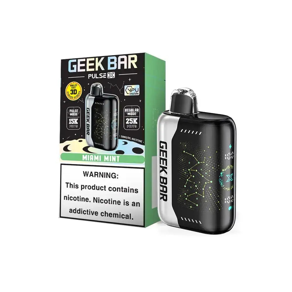 Miami Mint - Geek Bar Pulse X 25K Disposable Vape