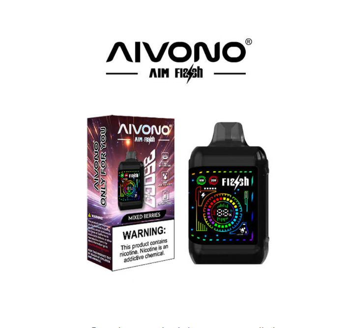 AIVONO Aim Flash 35000 PuffsDisposable Vape 28ml 850mAh 15 Flavors