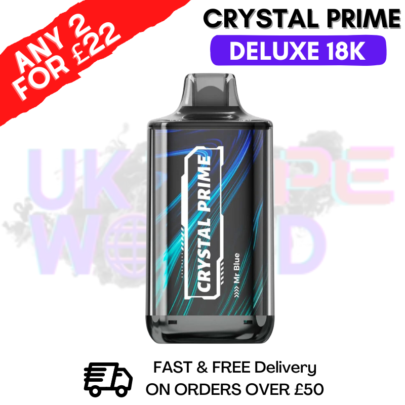 Mr. Blue Crystal Prime Deluxe 18000 Puffs 18K PUFF