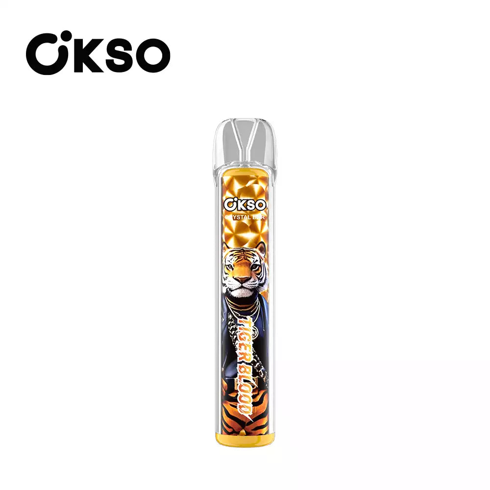 OKsO Crystal Bar 800 Disposable Vape 800 Puffs Mesh Coil Vape Wholesale Retail for European Market
