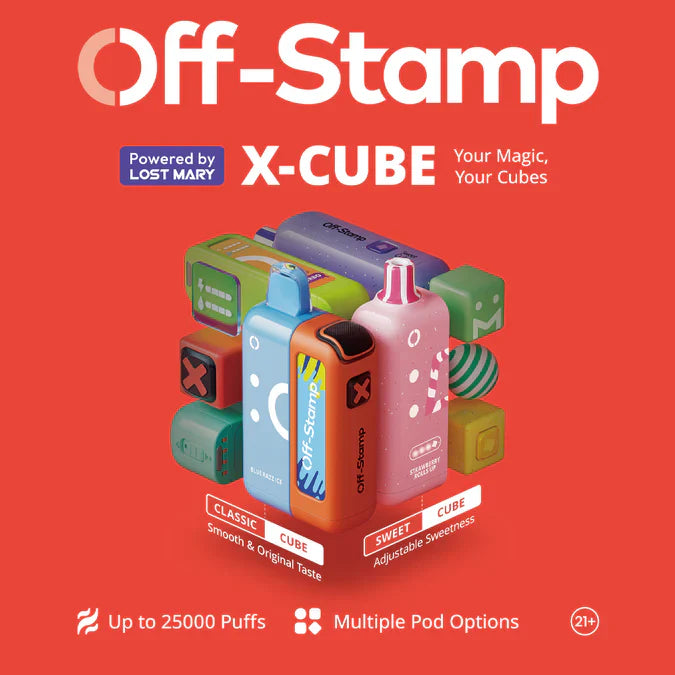 3X Value Pack Off Stamp X Cube 25K Kit