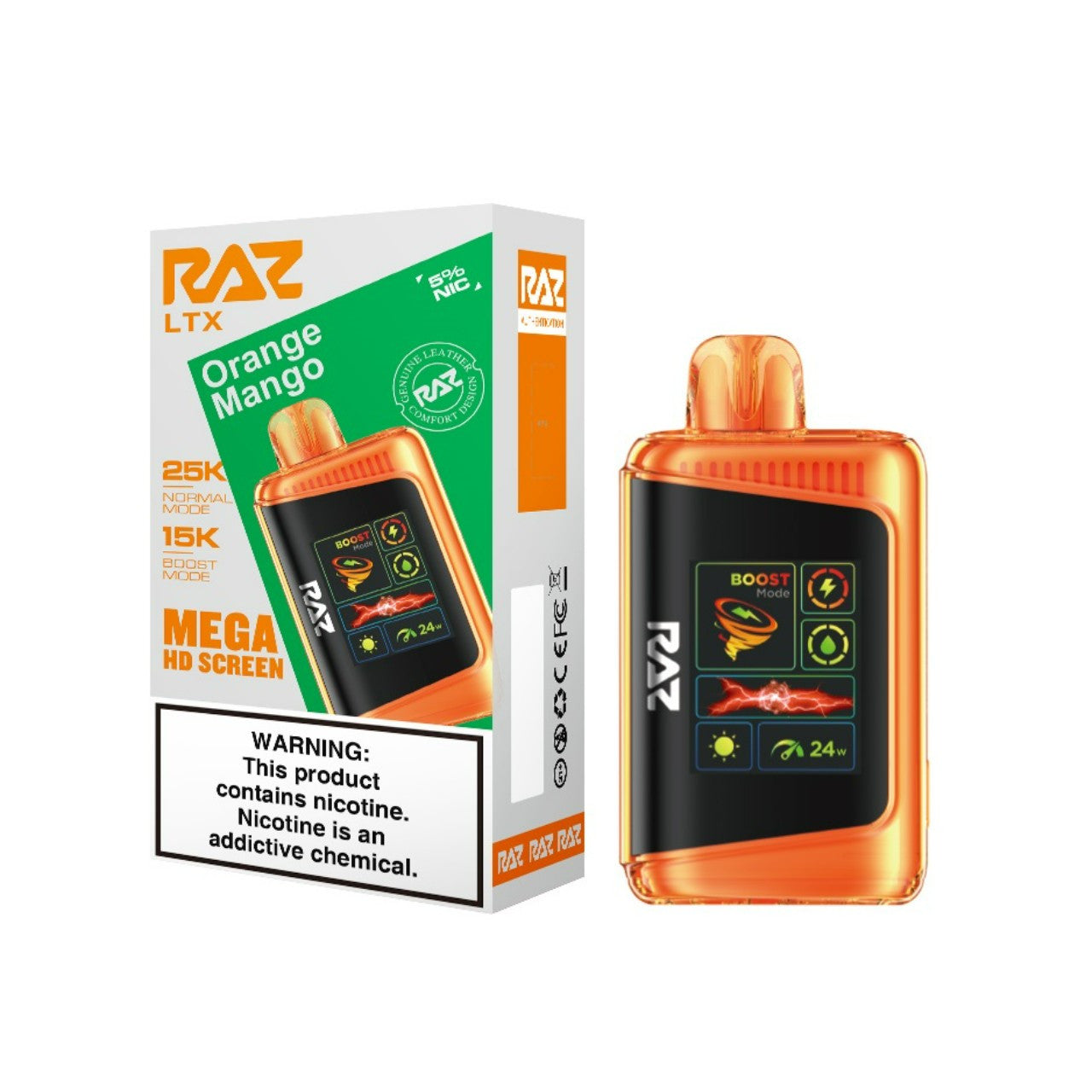 Orange Mango Raz LTX 25K