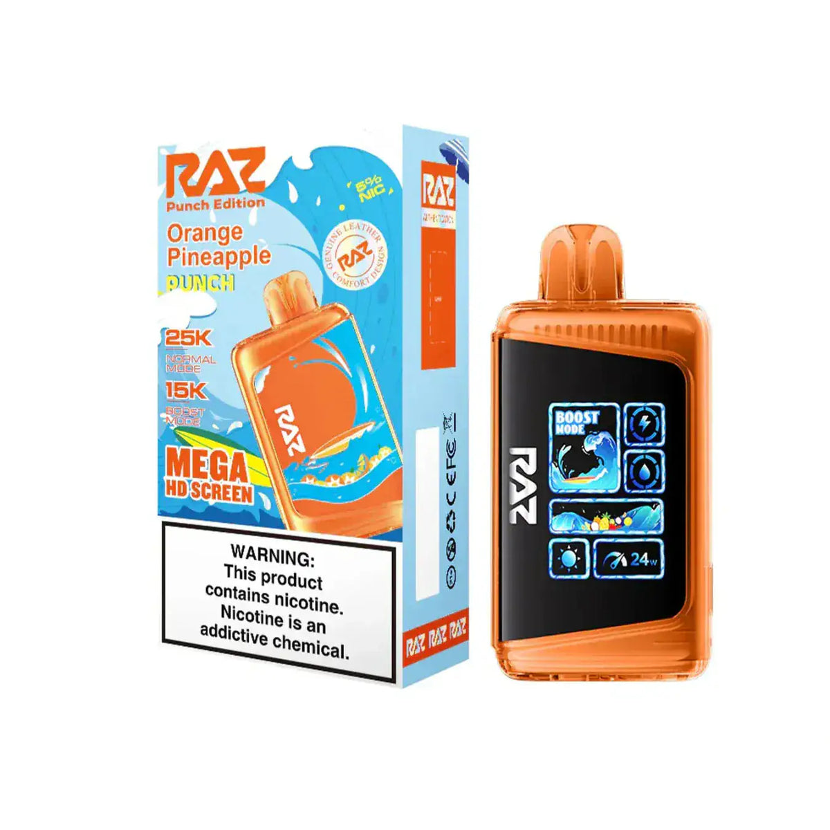 Orange Pineapple Punch - RAZ LTX DC25000 Disposable Vape