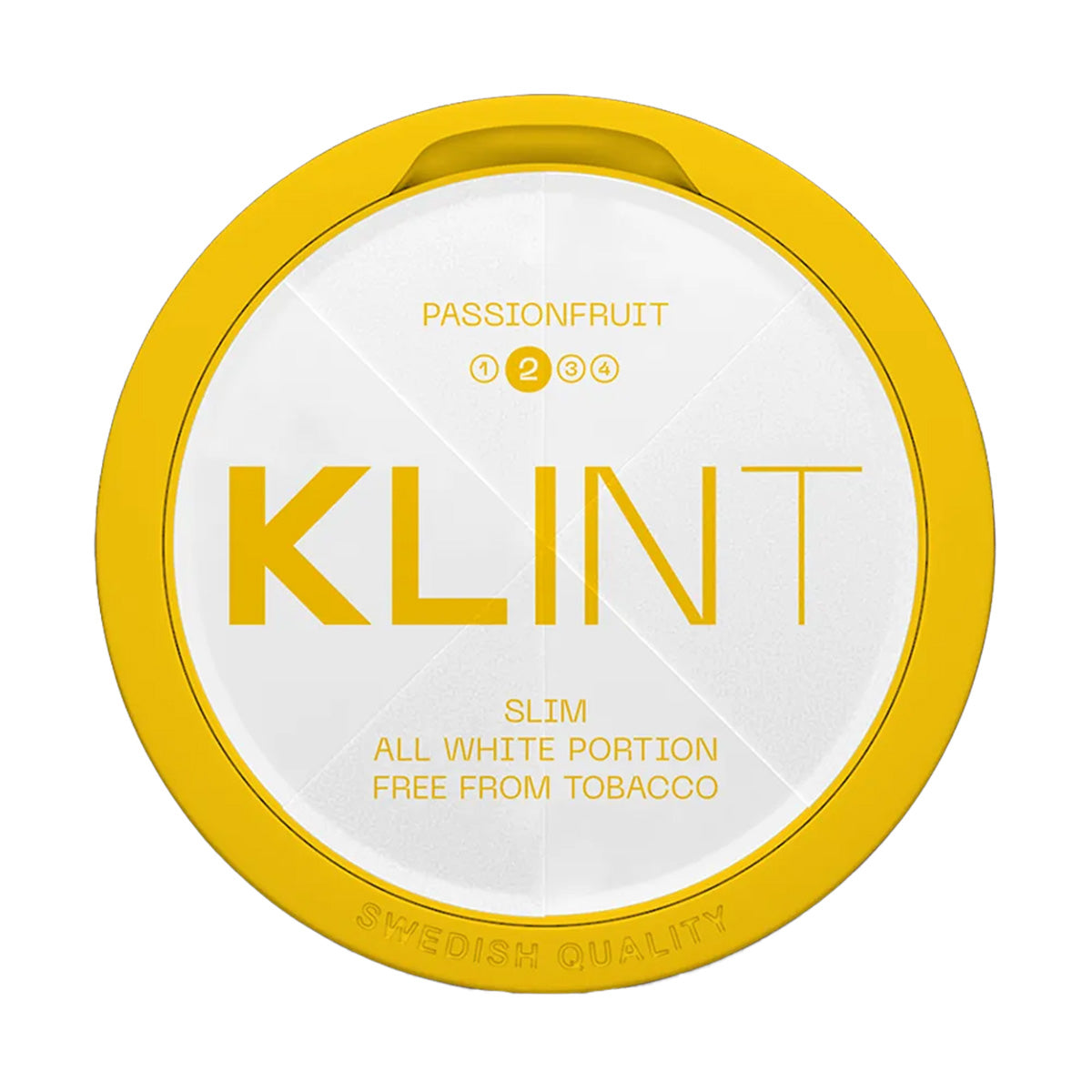 Passionsfrucht Slim Klint Nikotin-Snus-Beutel