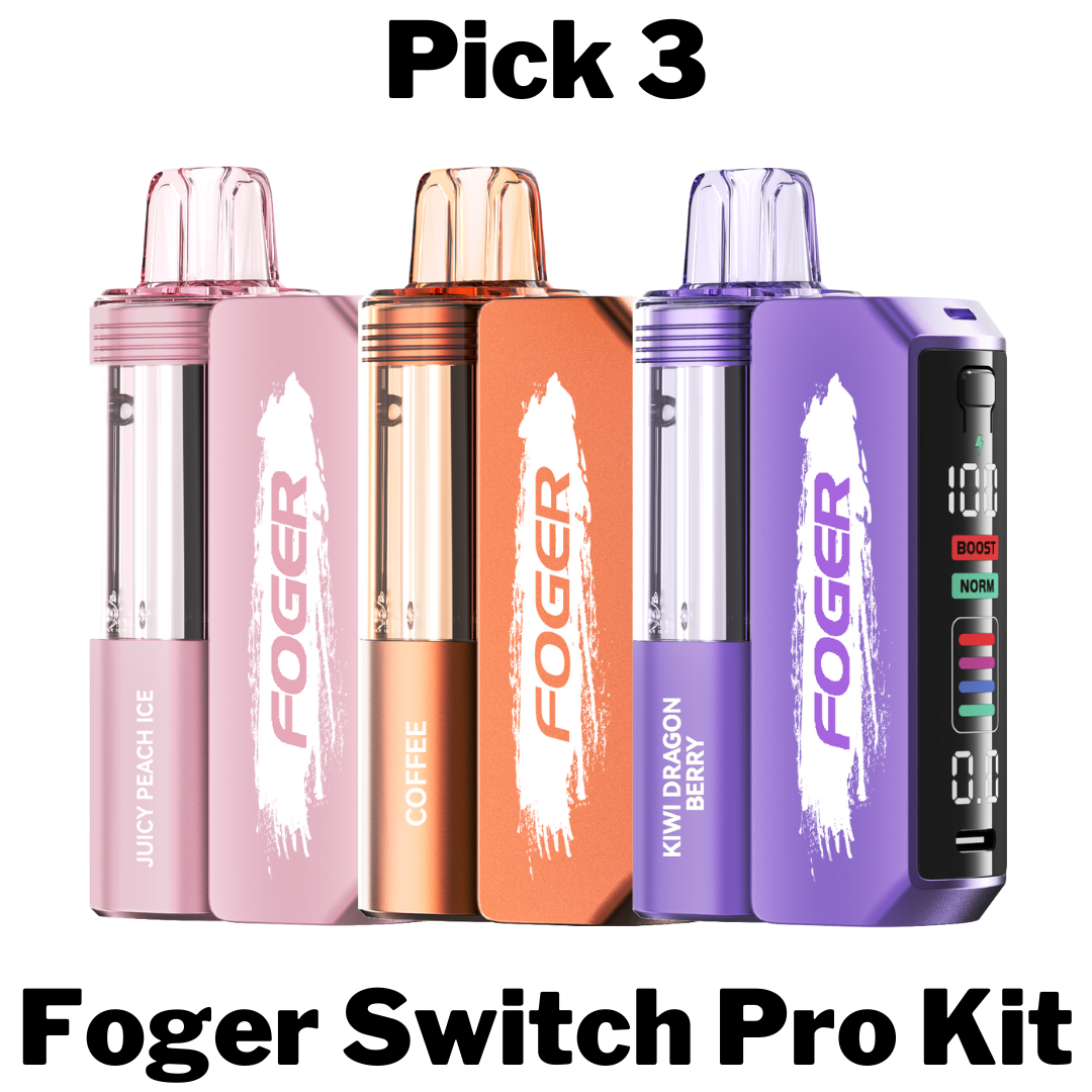 Foger Switch Pro Kit – 3er-Pack