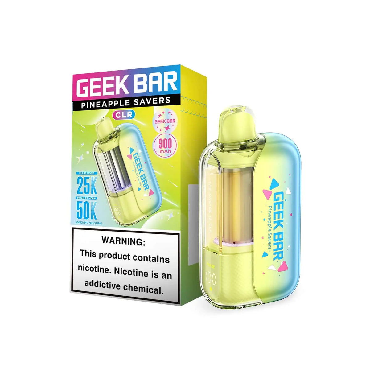 Pineapple Savers - Geek Bar CLR 50k Disposable Vape