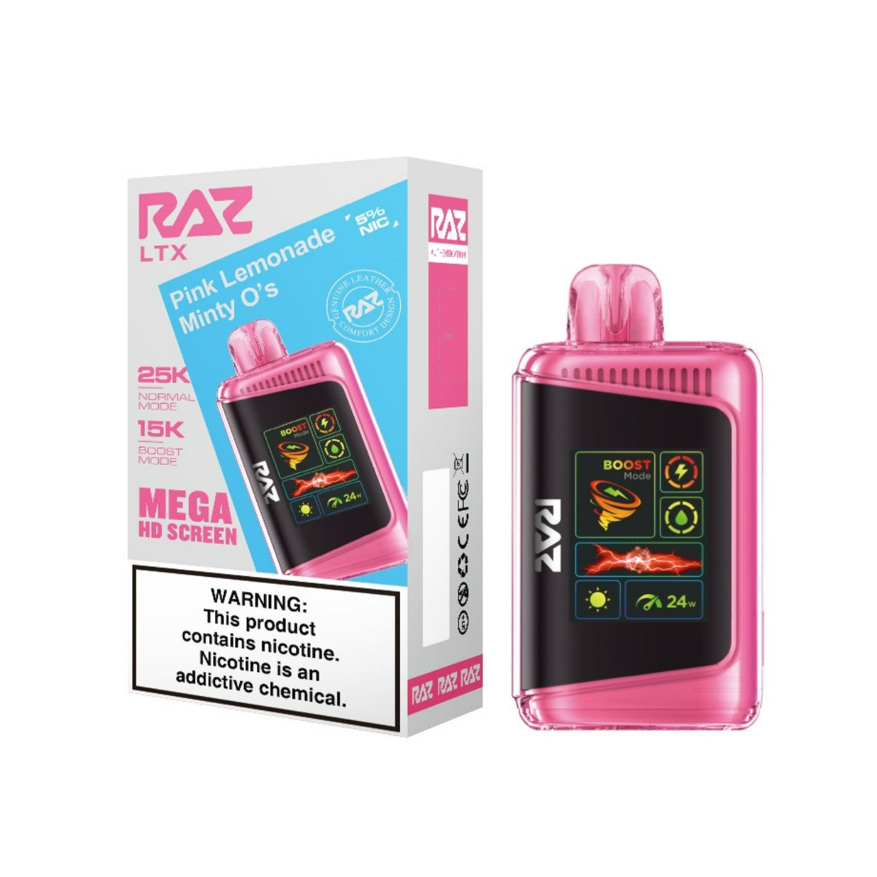 Pink Lemonade Minty O's Raz LTX 25K
