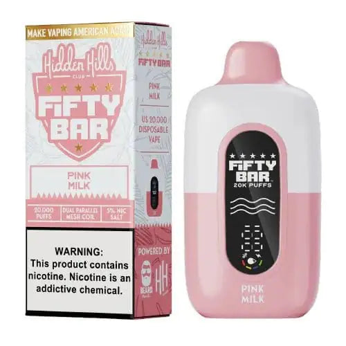 Pink Milk - Fifty Bar 20K Disposable Vape