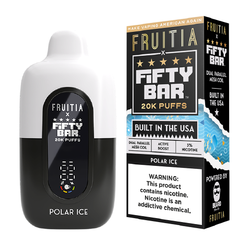 Polar Ice Fruitia x Fifty Bar 20K