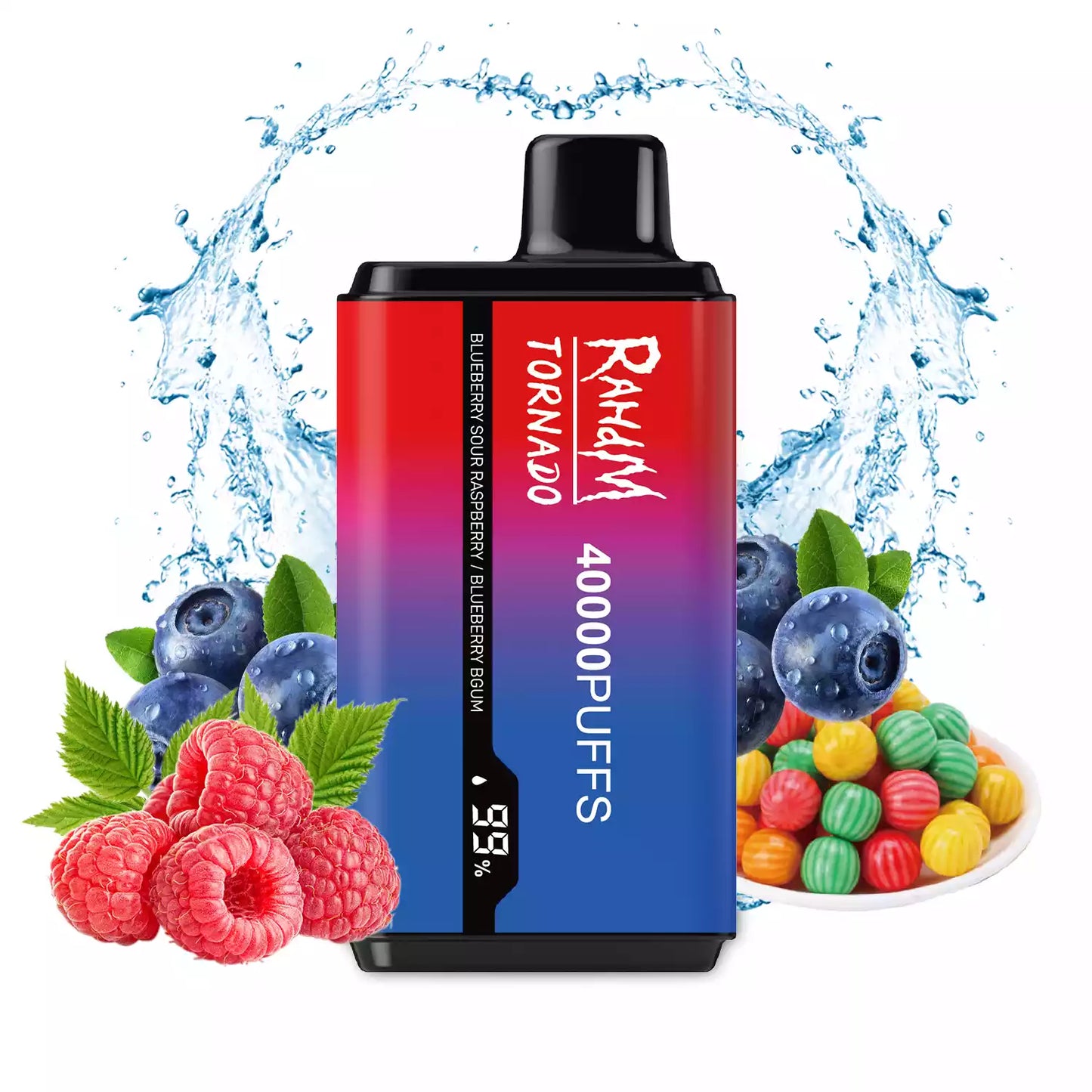 RAHDM 40000 Puffs HP20 Dual Taste Bulk Buy Rechargeable Disposable Vapes Wholesale