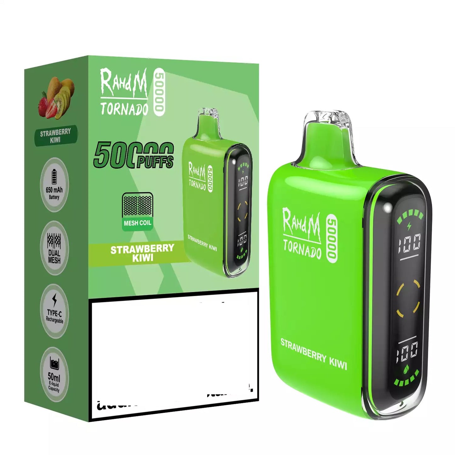 RAHDM Tornado 50000 Puffs Professional Wholesalers Disposable Vape Bulk Buy