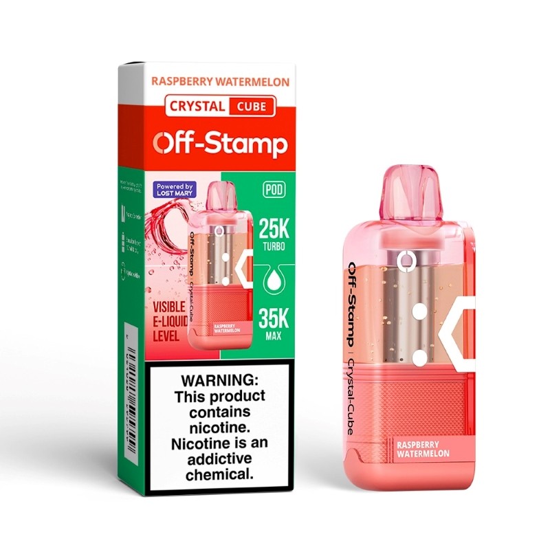 Raspberry Watermelon Off Stamp Cube 25K Pod