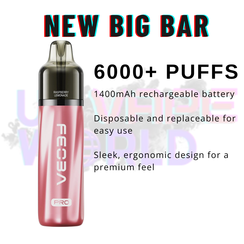 Himbeerlimonade Feoba Pro 6000 6K Puff Pod Kit