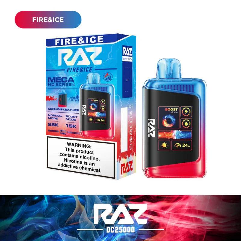 RAZ LTX 25K Gush Edition Disposable Vape 800mAh 15 Flavors