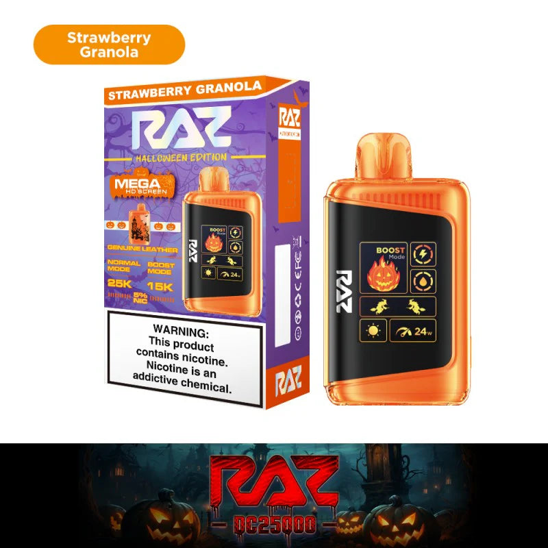 RAZ LTX 25K Gush Edition Disposable Vape 800mAh 15 Flavors