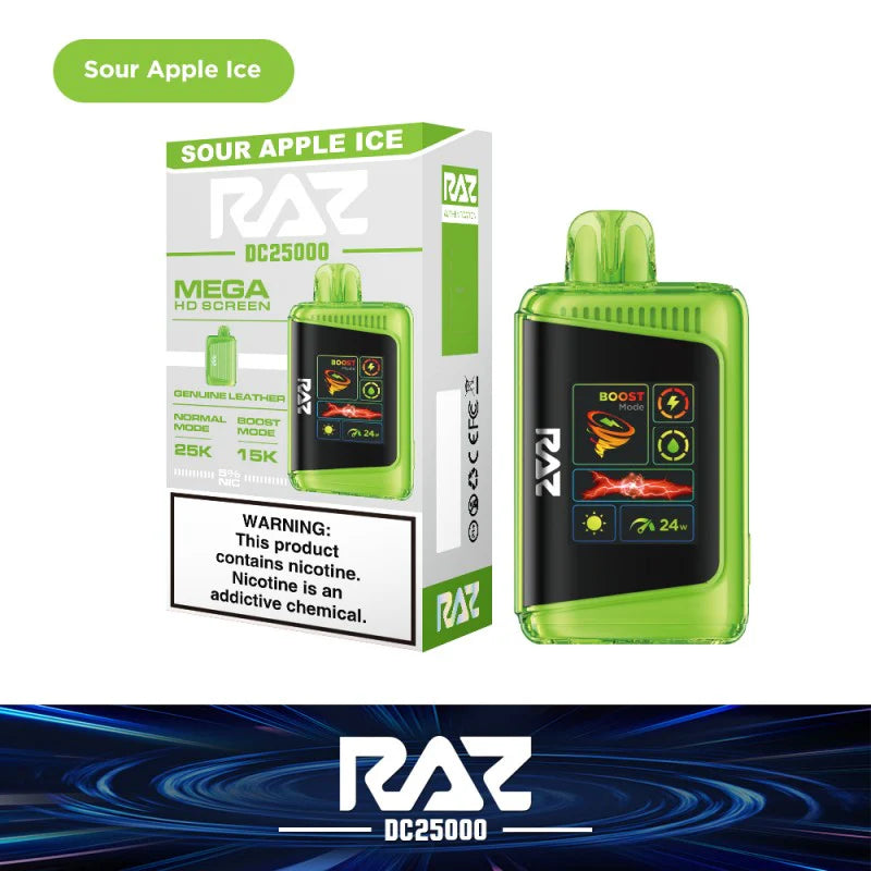 RAZ LTX 25K Gush Edition Disposable Vape 800mAh 15 Flavors