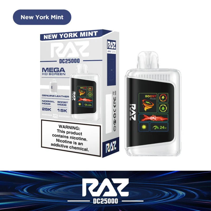 RAZ LTX 25K Gush Edition Disposable Vape 800mAh 15 Flavors