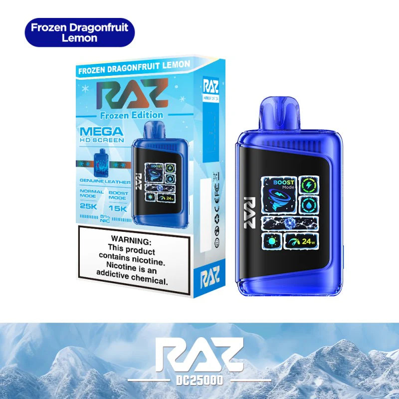 RAZ LTX 25K Gush Edition Disposable Vape 800mAh 15 Flavors