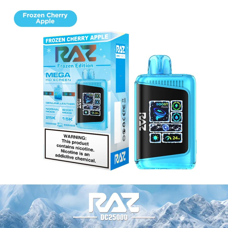 RAZ LTX 25K Gush Edition Disposable Vape 800mAh 15 Flavors