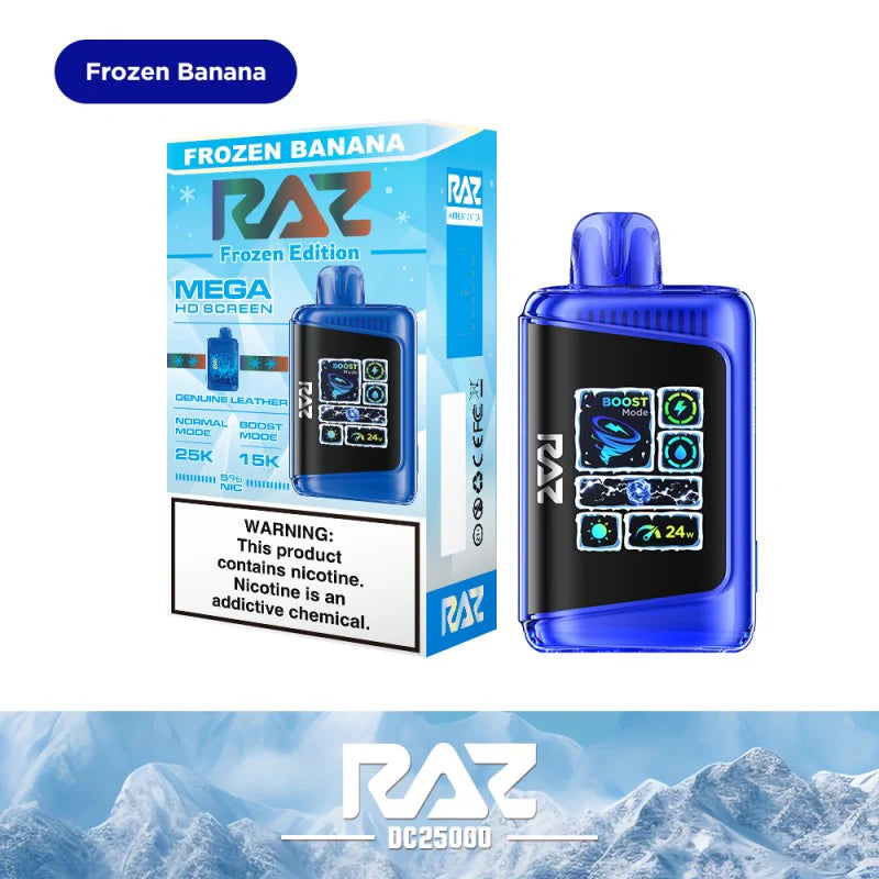 RAZ LTX 25K Gush Edition Disposable Vape 800mAh 15 Flavors
