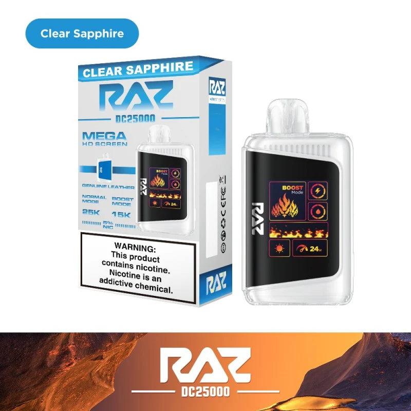 RAZ LTX 25K Gush Edition Disposable Vape 800mAh 15 Flavors