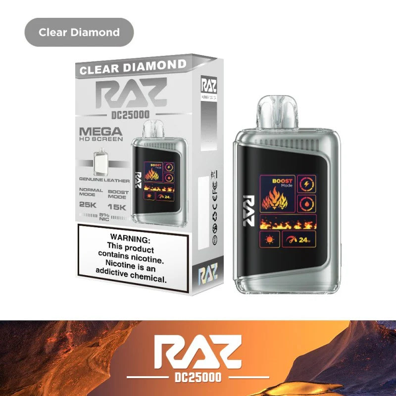 RAZ LTX 25K Gush Edition Disposable Vape 800mAh 15 Flavors