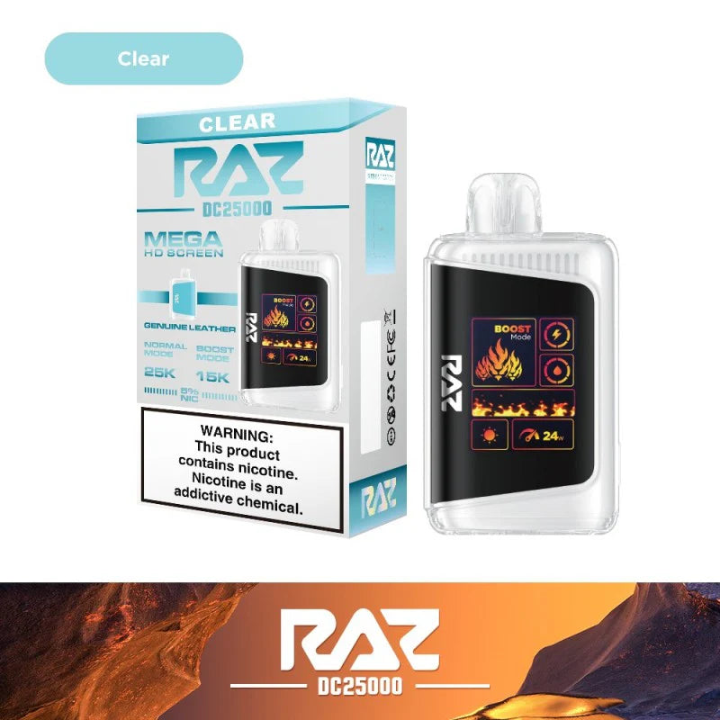 RAZ LTX 25K Gush Edition Disposable Vape 800mAh 15 Flavors