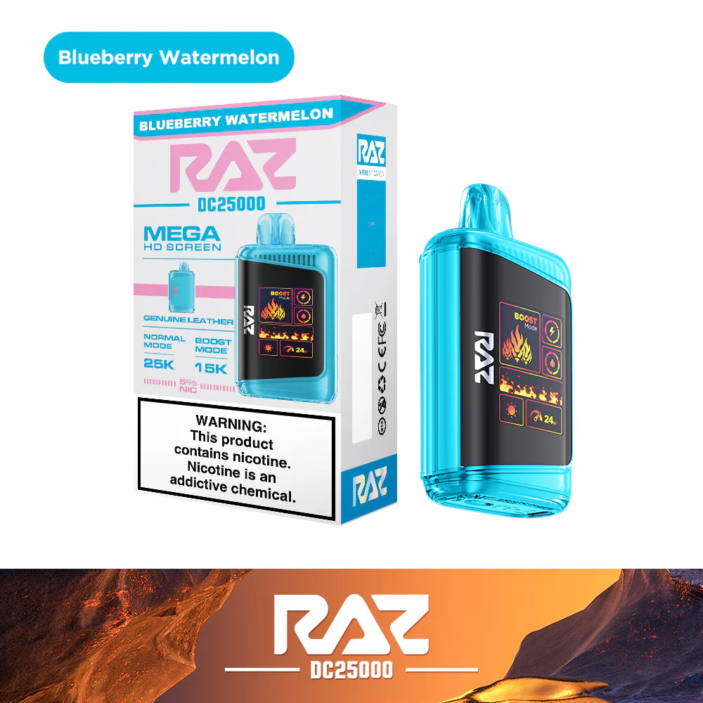 RAZ LTX 25K Gush Edition Disposable Vape 800mAh 15 Flavors