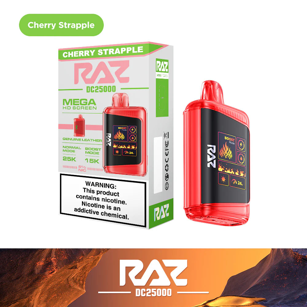 RAZ LTX 25K Gush Edition Disposable Vape 800mAh 15 Flavors