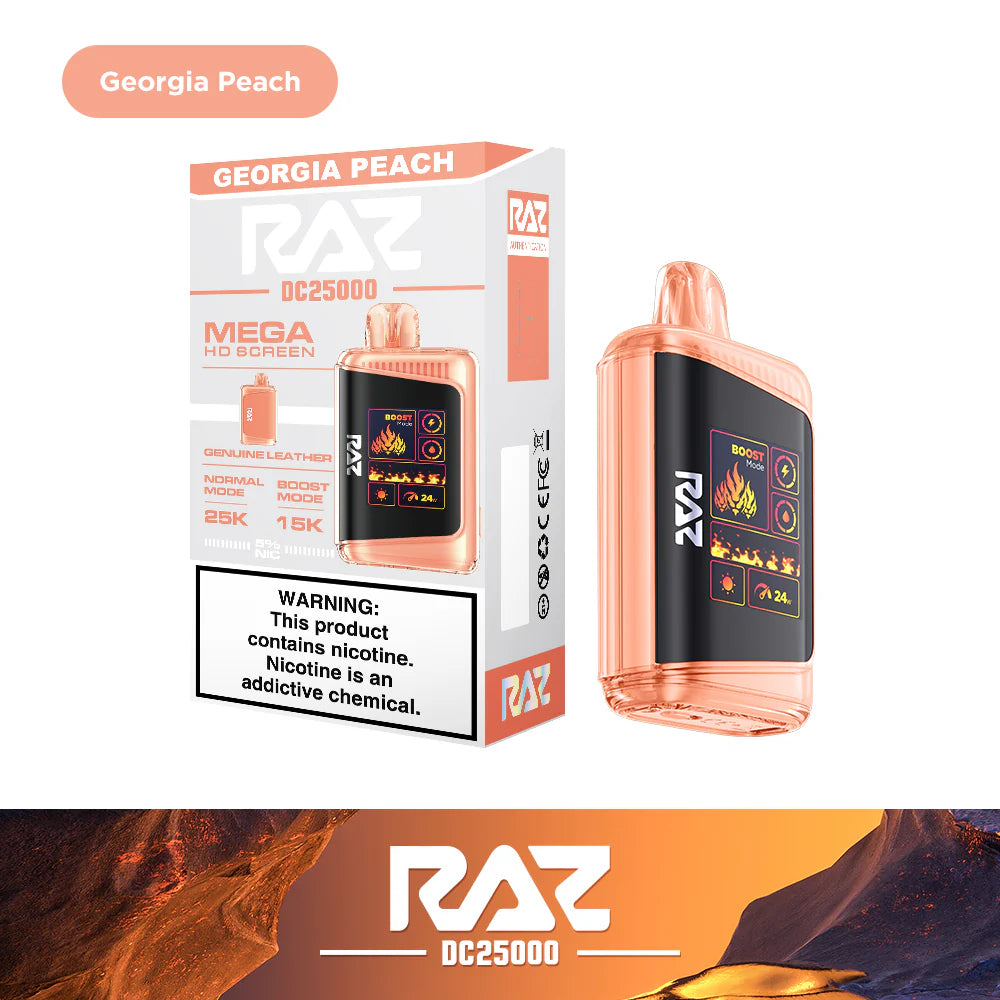 RAZ LTX 25K Gush Edition Disposable Vape 800mAh 15 Flavors