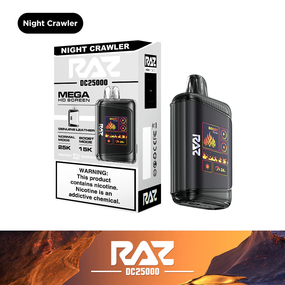 RAZ LTX 25K Gush Edition Disposable Vape 800mAh 15 Flavors