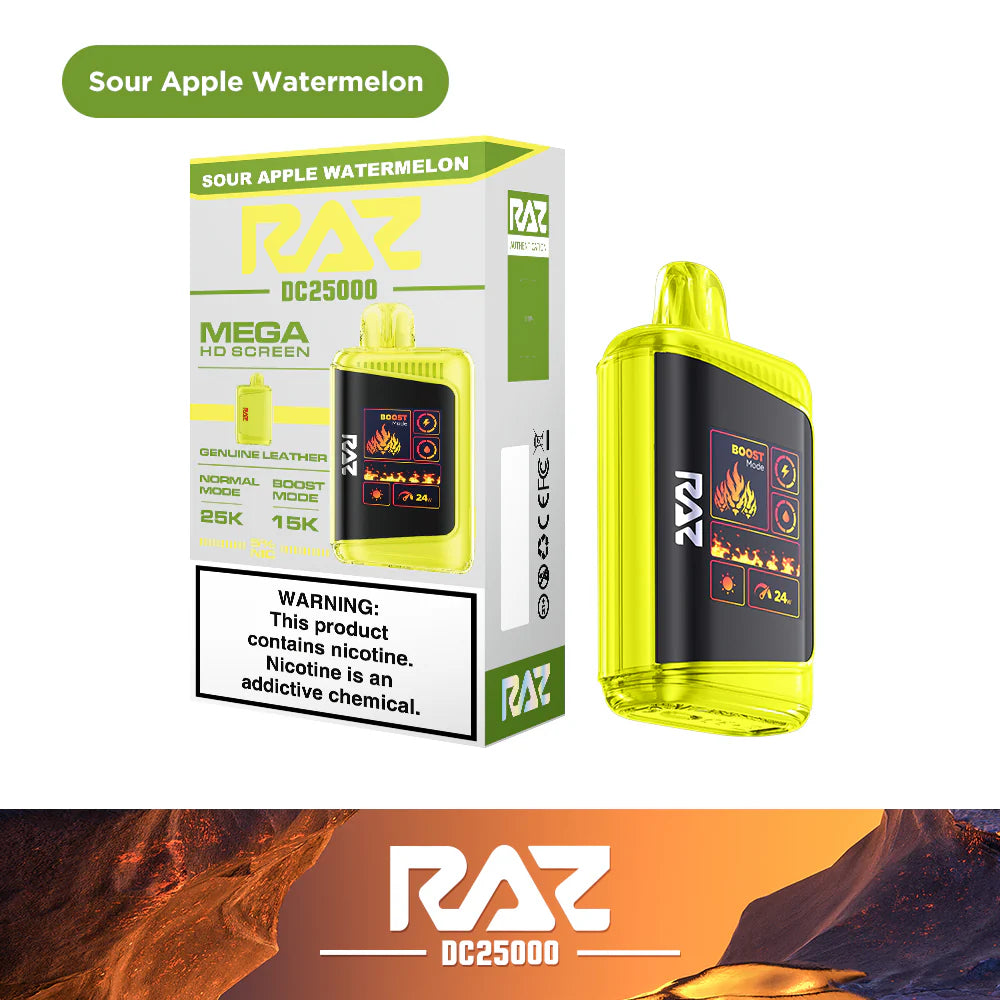 RAZ LTX 25K Gush Edition Disposable Vape 800mAh 15 Flavors