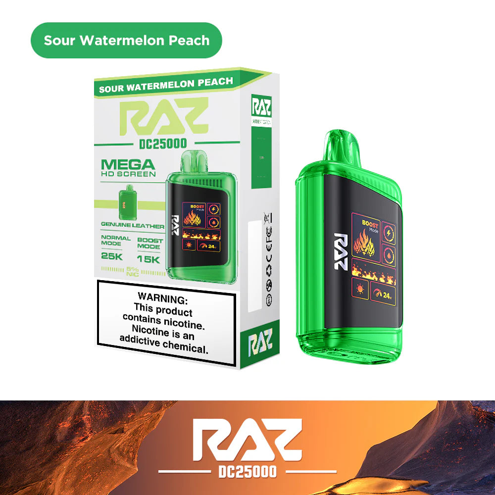 RAZ LTX 25K Gush Edition Disposable Vape 800mAh 15 Flavors