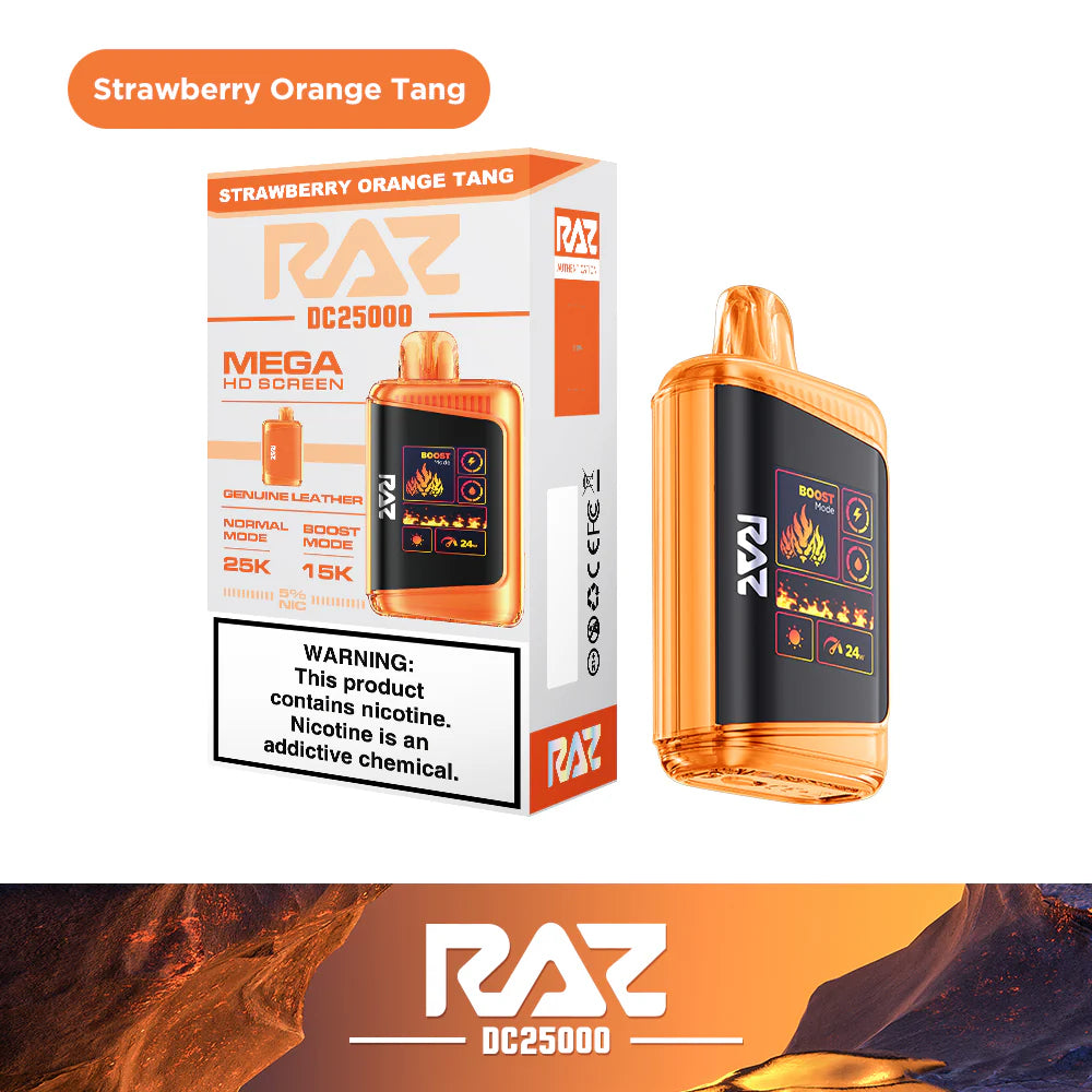 RAZ LTX 25K Gush Edition Disposable Vape 800mAh 15 Flavors