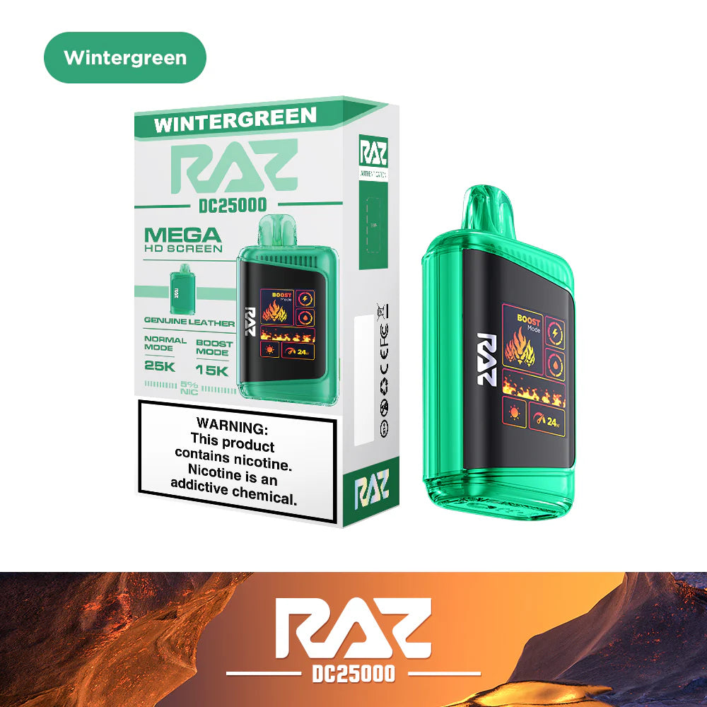 RAZ LTX 25K Gush Edition Disposable Vape 800mAh 15 Flavors