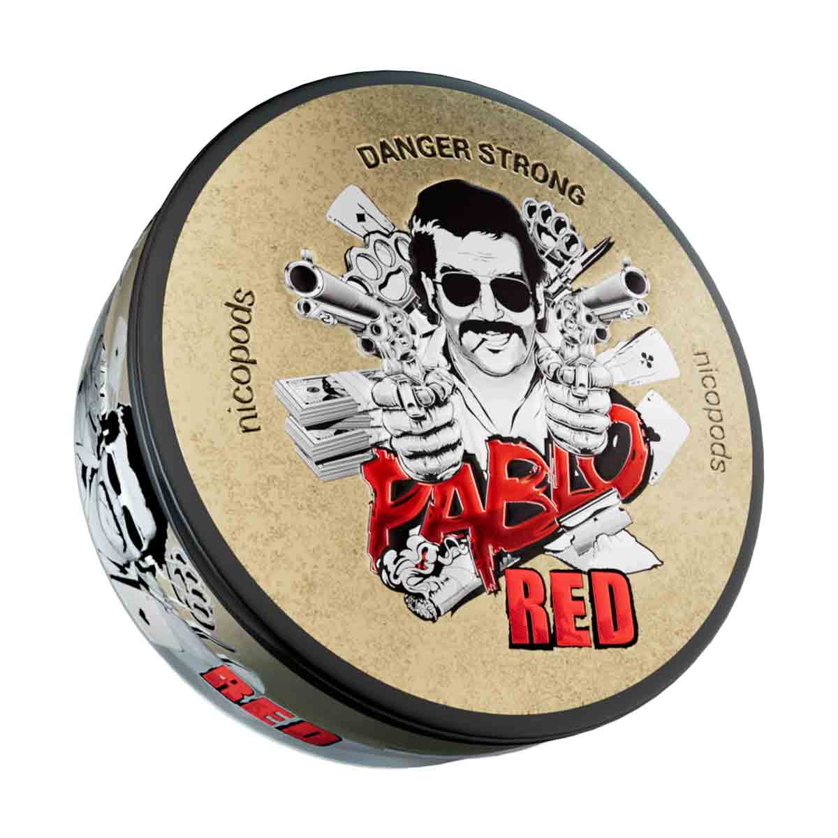 Red Pablo Nikotin-Snus-Beutel