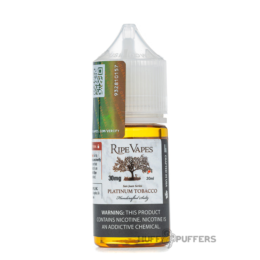 ripe vapes platinum tobacco San Juan By E-Liquid 120ml Vape Society Supply Platinum Tobacco - 60ml E