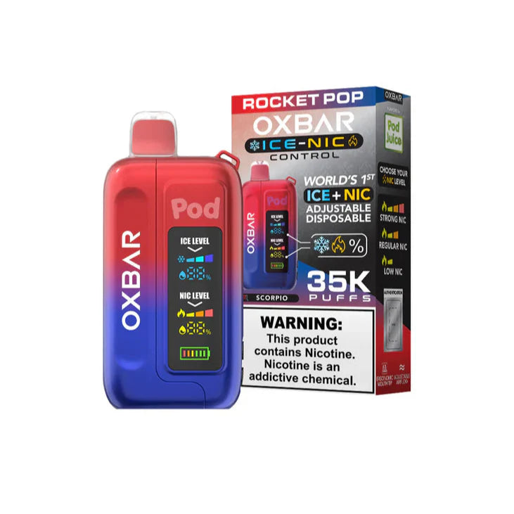 Rocket Pop Oxbar Ice-Nic Control 35K