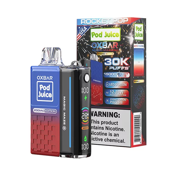 Rocket Pop Oxbar Magic Maze 2.0 Pod Juice 30K