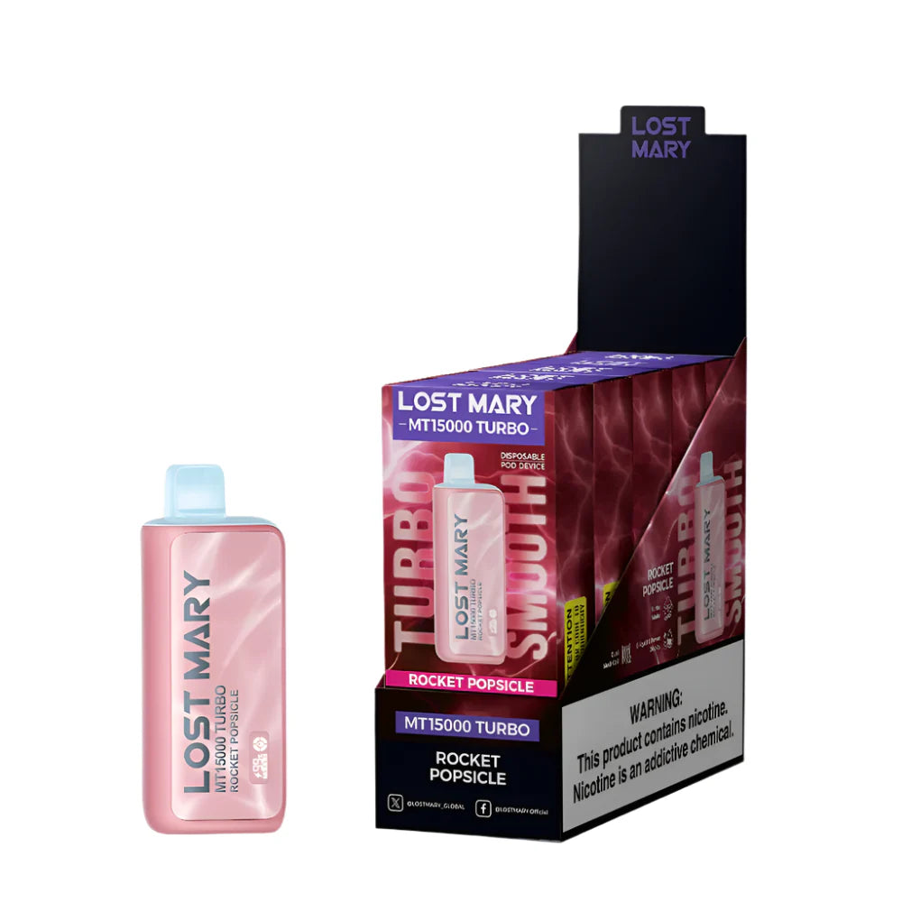 Rocket Popsicle Lost Mary MT15000 Turbo