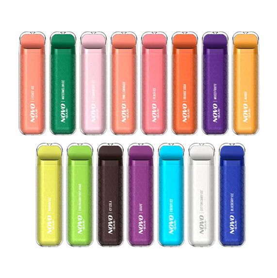 SMOK Novo Bar Einweg-Set 2 ml 600 Züge 20 mg Tragbar und kompakt.