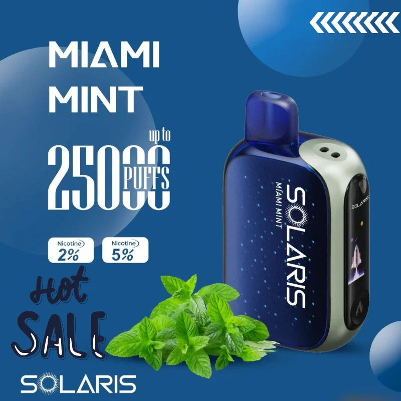 SOLARIS Disposable 25000 New Design Super Low Price Best Seller